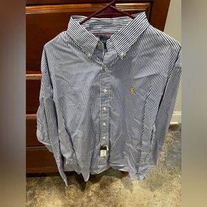 Royal blue Ralph Lauren button up